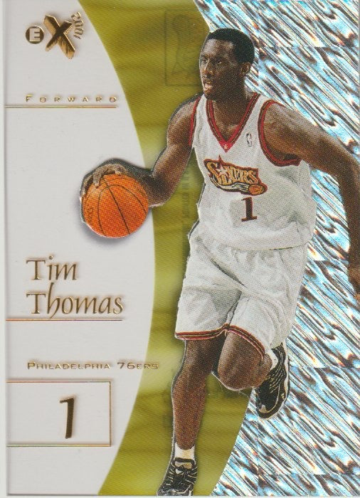 NBA 1997-98 E-X 2001 - No 77 - Tim Thomas