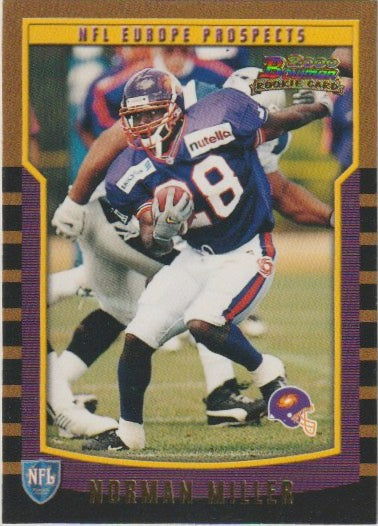 NFL 2000 Bowman - No. 161 - Norman Miller