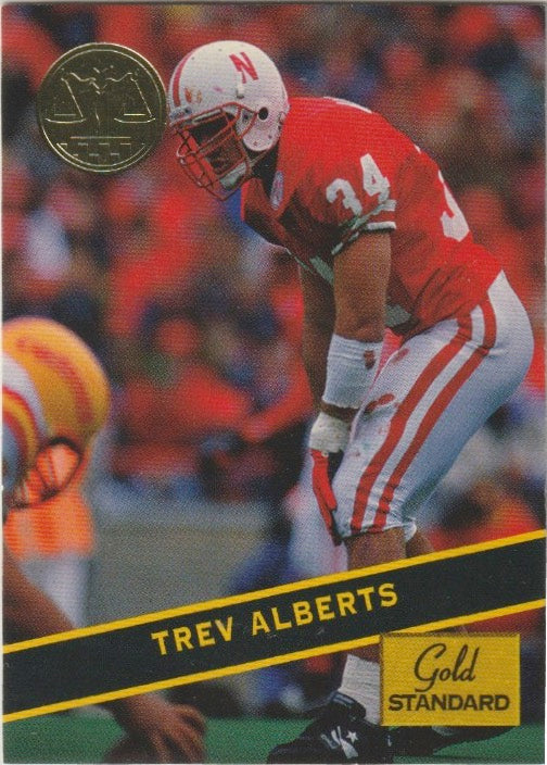 NFL 1994 Signature Rookies Gold Standard - No 27 - Trev Alberts