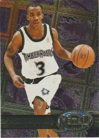 NBA 1997-98 Metal Universe - No 90 - Stephon Marbury