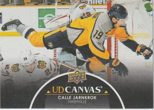 NHL 2021-22 Upper Deck Canvas Black - No C47 - Calle Jarnkrok