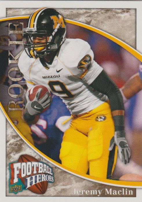 NFL 2009 Upper Deck Heroes - No 105 - Jeremy Maclin