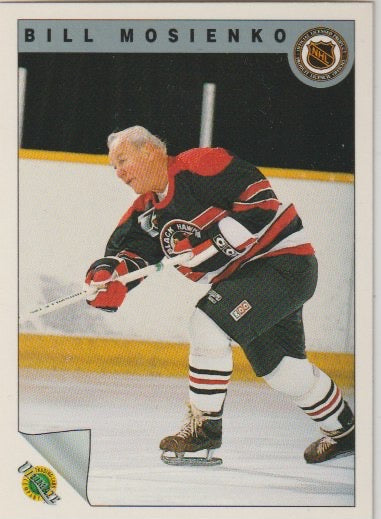 NHL 1991-92 Ultimate Original Six - No 61 - Bill Mosienko