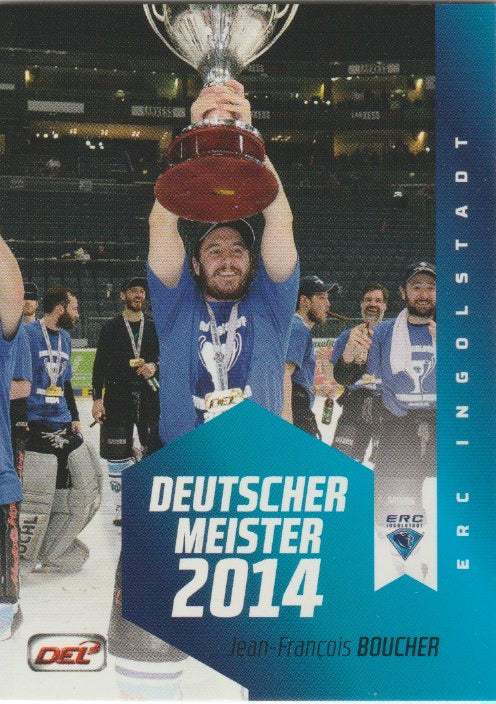 DEL 2014-15 CityPress Meisterset - No DEL-MS11 - Jean-Francois Boucher