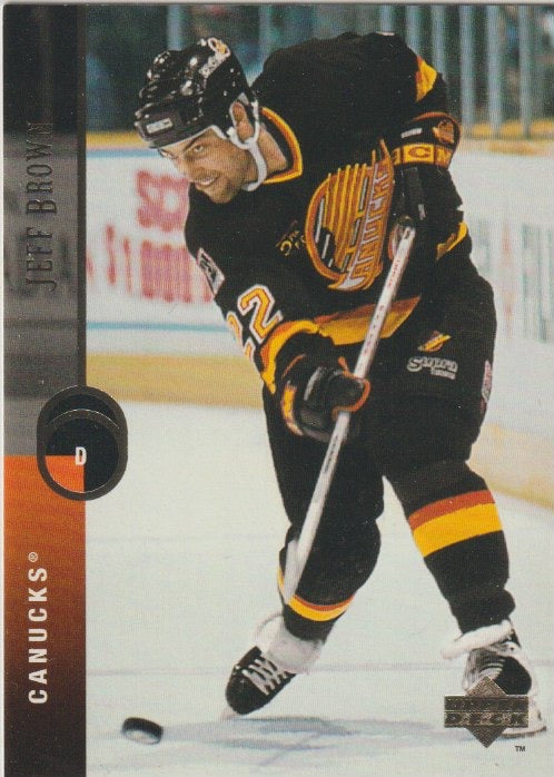 NHL 1994 / 95 Upper Deck - No 34 - Jeff Brown