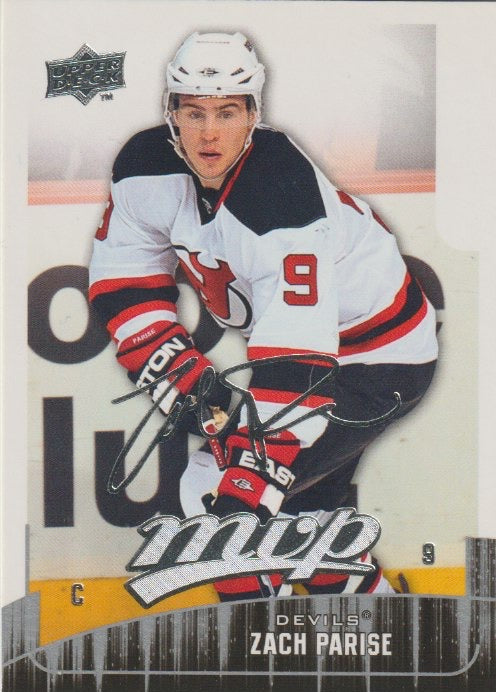 NHL 2009-10 Upper Deck MVP - No. 120 - Zach Parise