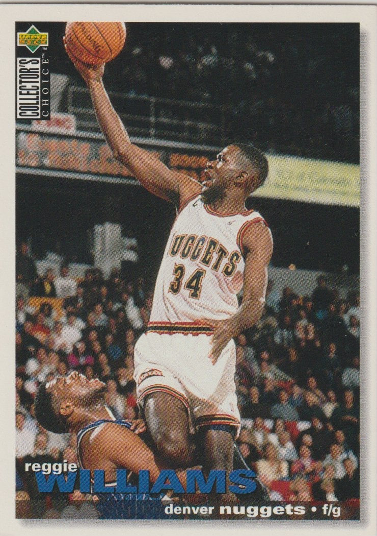 NBA 1995-96 Collector's Choice - No 134 - Reggie Williams