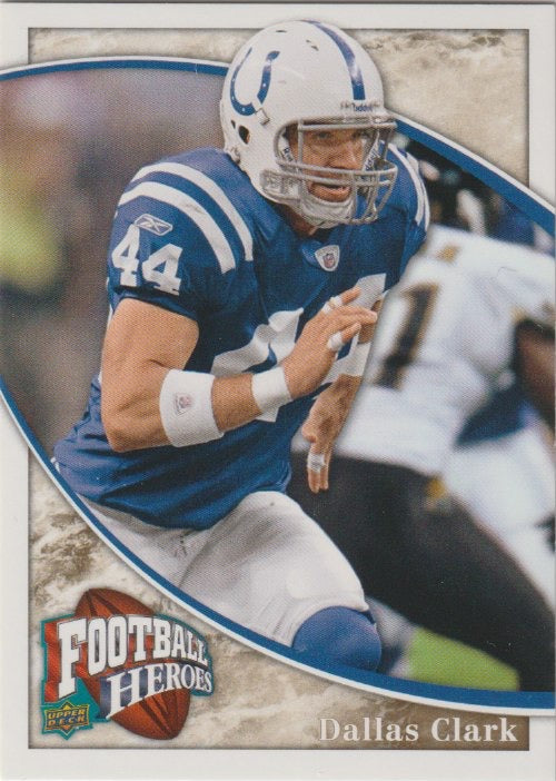 NFL 2009 Upper Deck Heroes - No 53 - Dallas Clark