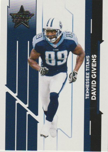 NFL 2006 Leaf Rookies and Stars - No 97 - David Givens