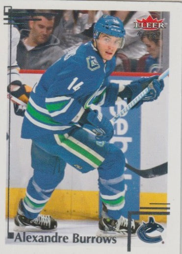 NHL 2012-13 Fleer Retro - No 8 - Alexandre Burrows