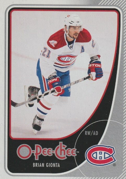 NHL 2010-11 O-Pee-Chee - No 95 - Brian Gionta