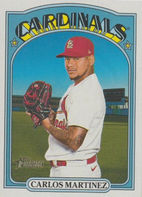 MLB 2021 Topps Heritage - No 559 - Carlos Martinez