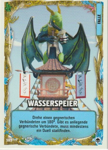 Div Ninjago 2022 - Lego Trading Card Game - No 109 - Wasserspeier