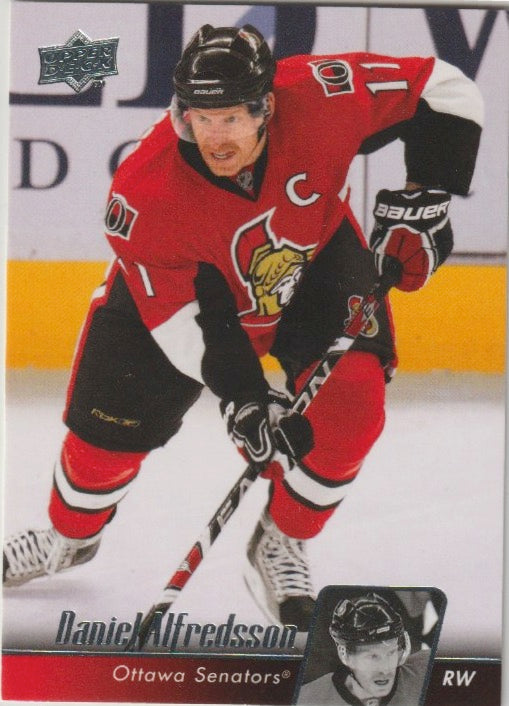 NHL 2010-11 Upper Deck - No 63 - Daniel Alfredsson