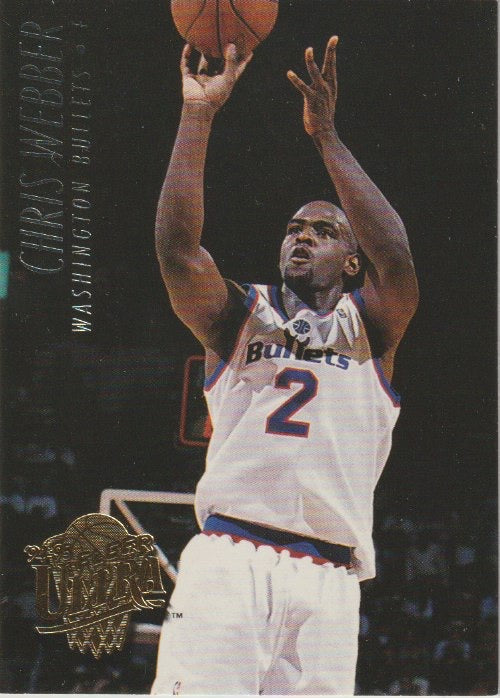 NBA 1994-95 Ultra - No. 348 - Chris Webber
