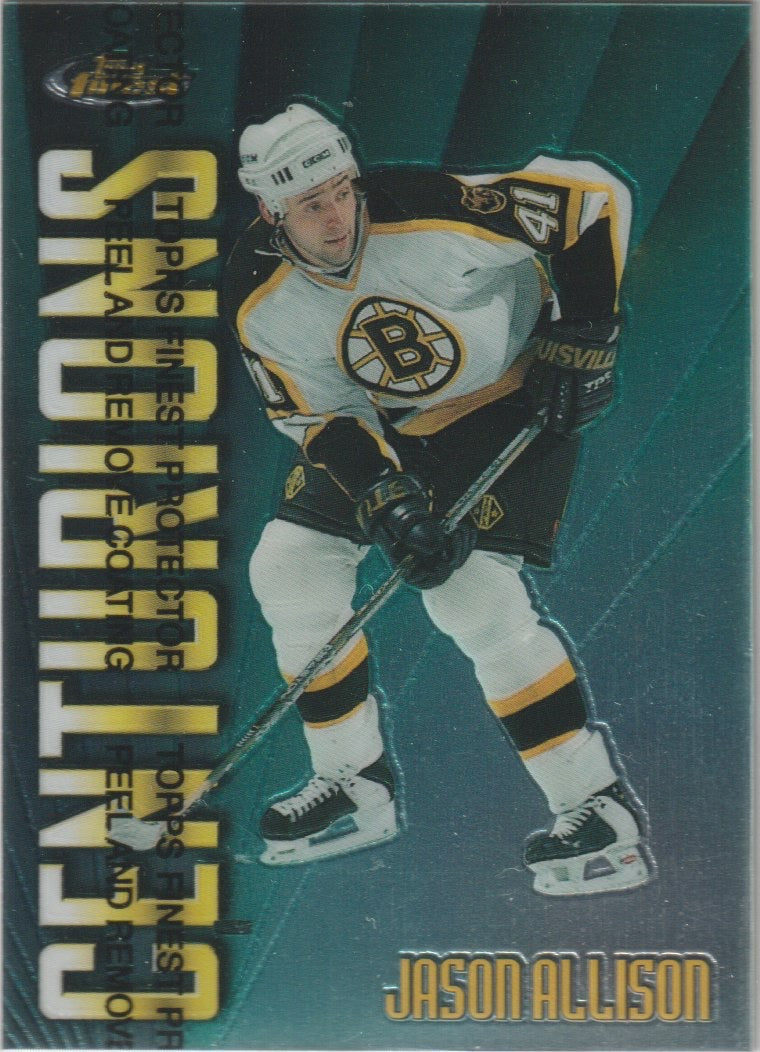 NHL 1998-99 Finest Centurions - No C8 - Jason Allison