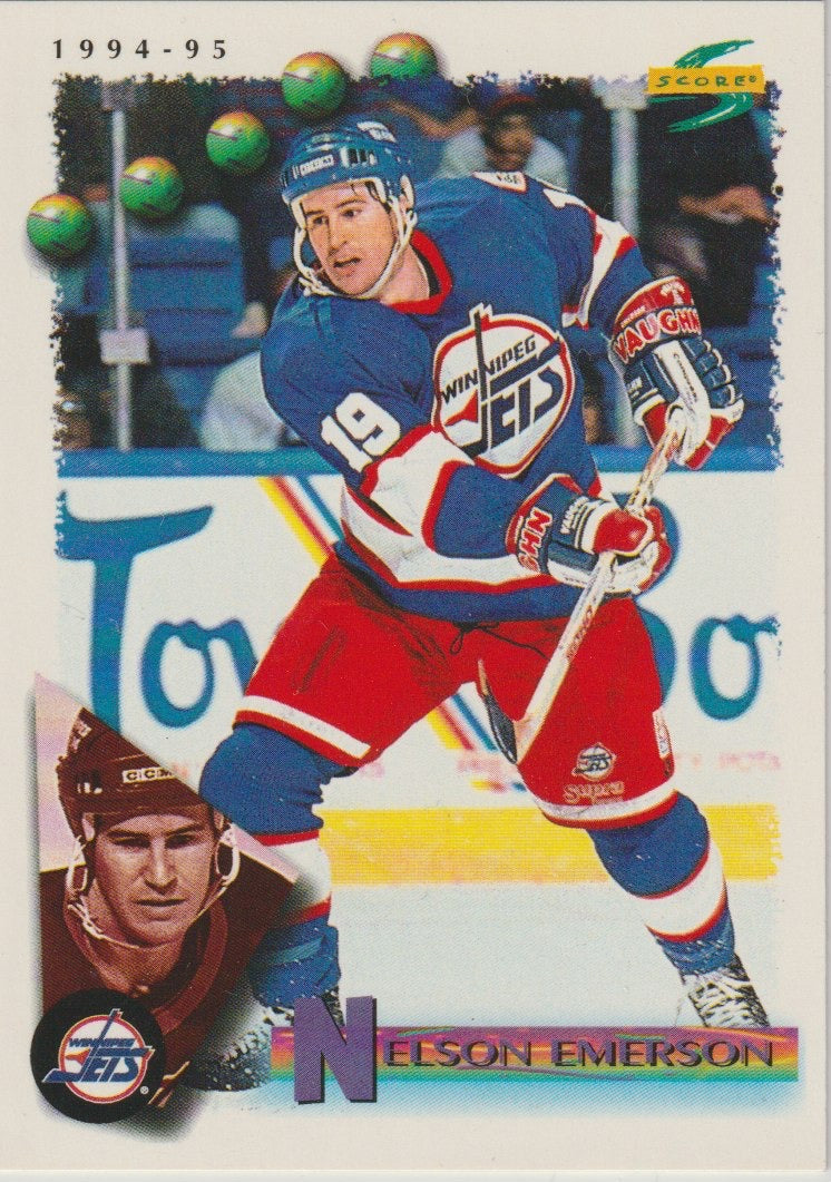 NHL 1994 / 95 Score - No 41 - Nelson Emerson