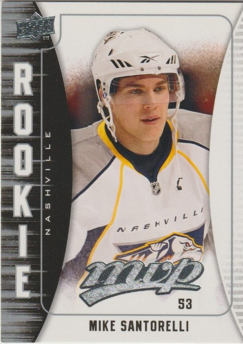 NHL 2009-10 Upper Deck MVP - No 326 - Mike Santorelli