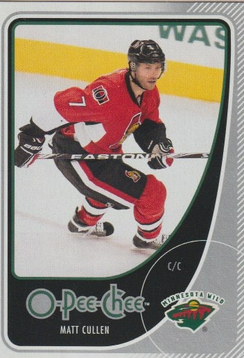 NHL 2010-11 O-Pee-Chee - No 324 - Matt Cullen