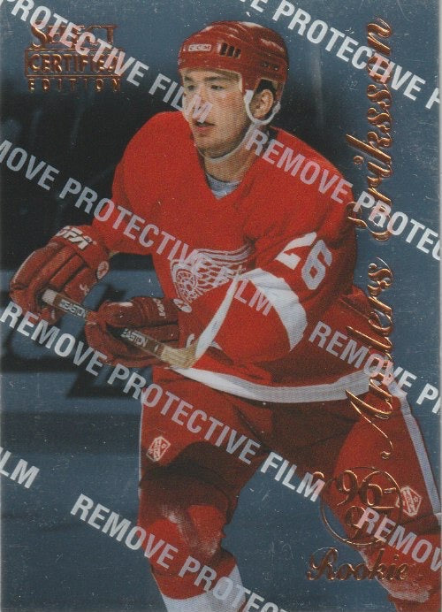 NHL 1996 / 97 Select Certified - No 92 - Anders Eriksson