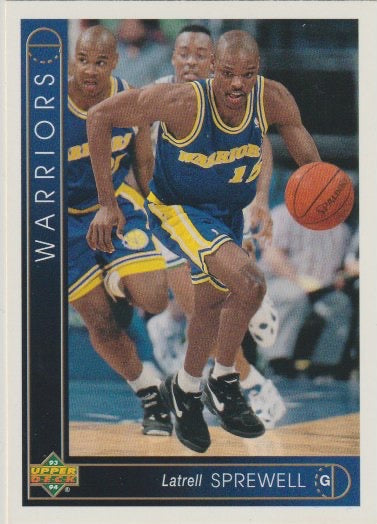 NBA 1993-94 Upper Deck German - No. 54 - Latrell Sprewell