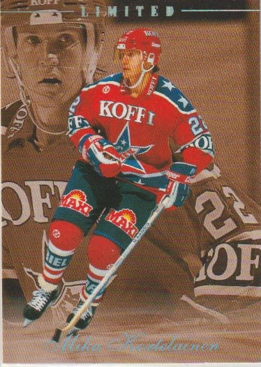 FIN 1995-96 Finnish SISU Limited - No 43 of 108 - Mika Kortelainen