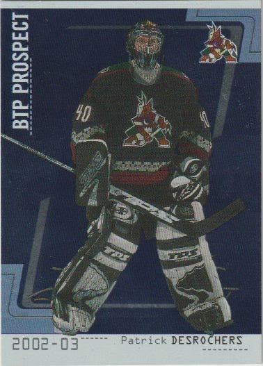 NHL 2002-03 Between The Pipes - No 93 - Patrick Desrochers