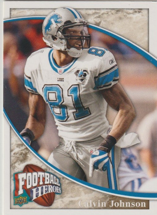 NFL 2009 Upper Deck Heroes - No 97 - Calvin Johnson