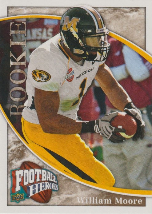 NFL 2009 Upper Deck Heroes - No 182 - William Moore
