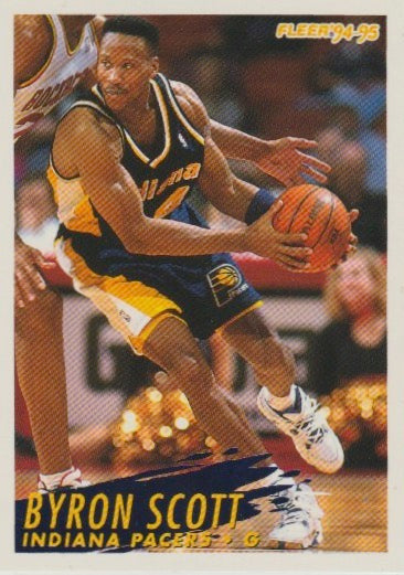 NBA 1994-95 Fleer European - No 98 - Byron Scott
