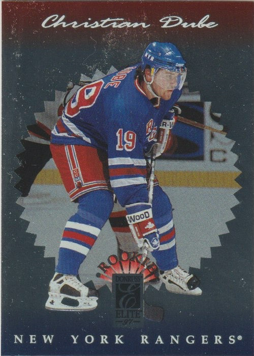 NHL 1996-97 Donruss Elite - No. 137 - Christian Dube