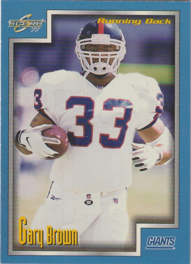 NFL 1999 Score - No 35 - Gary Brown