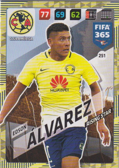 Fussball 2018 Panini FIFA 365 Adrenalyn XL - No 251 - Edson Alvarez