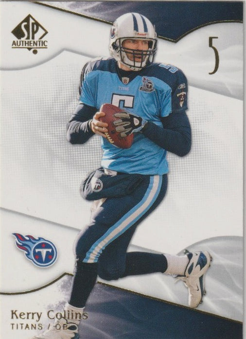 NFL 2009 SP Authentic - No 99 - Kerry Collins
