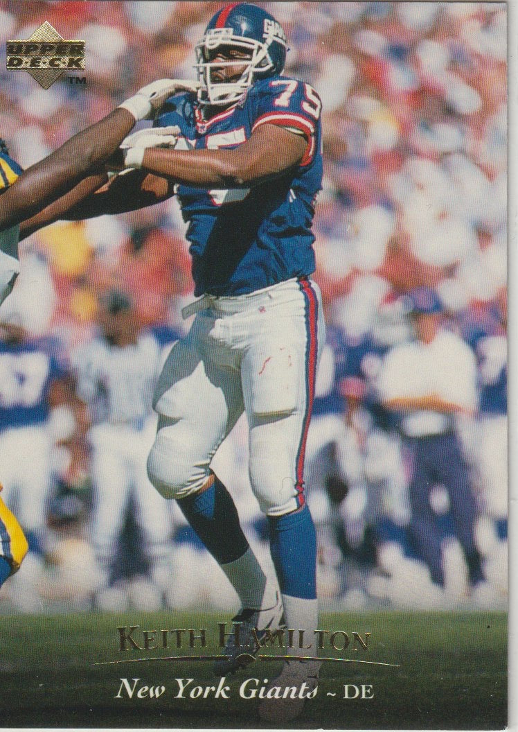 NFL 1995 Upper Deck - No 173 - Keith Hamilton