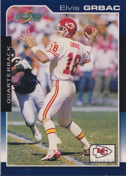 NFL 2000 Score - No 90 - Elvis Grbac