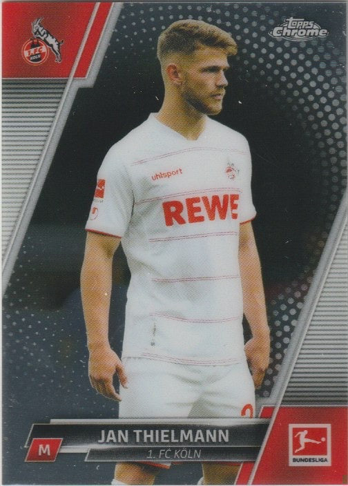 Soccer 2021-22 Topps Chrome Bundesliga - No. 55 - Jan Thielmann