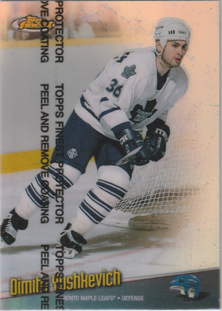 NHL 1998-99 Finest Refractors - No 115 - Dimitri Yushkevich