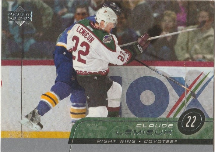 NHL 2002-03 Upper Deck - No 378 - Claude Lemieux