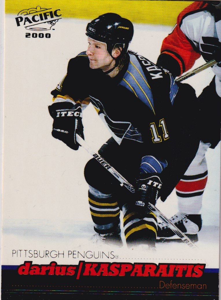 NHL 1999-00 Pacific - No 339 - Darius Kasparaitis