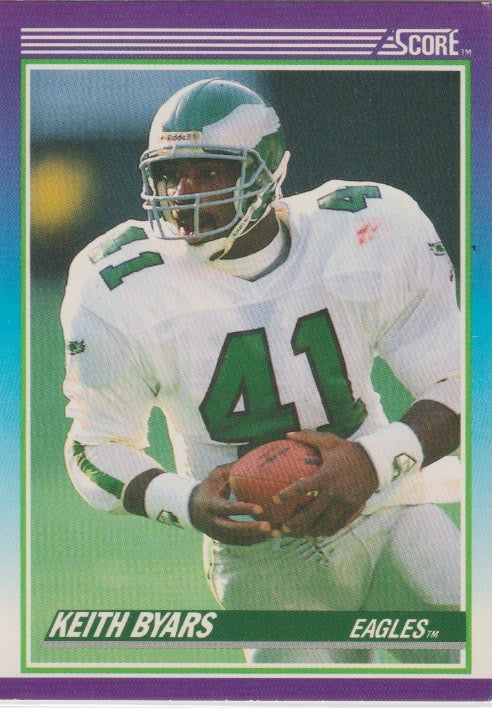 NFL 1990 Score - No 159 - Keith Byars