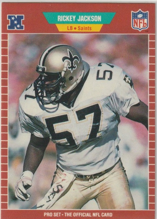 NFL 1989 ProSet - No 270 - Rickey Jackson