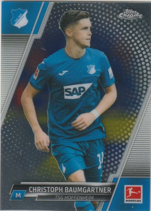 Soccer 2021-22 Topps Chrome Bundesliga - No. 51 - Christoph Baumgartner