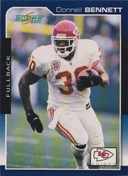 NFL 2000 Score - No 93 - Donnell Bennett