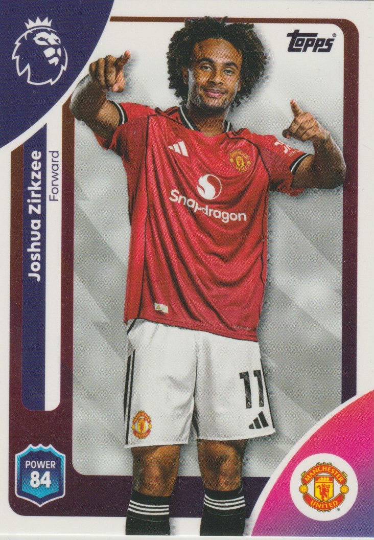 Fussball 2026-26 Topps Premier League EN - No 212 - Joshua Zirkzee