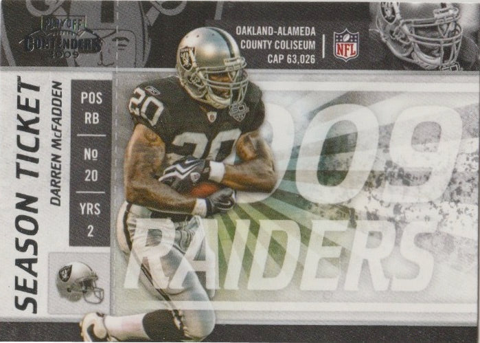 NFL 2009 Playoff Contenders - No 70 - Darren McFadden