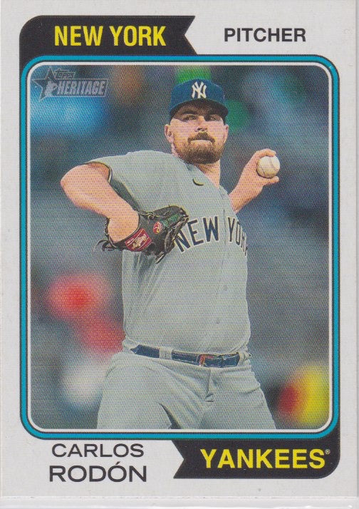 MLB 2023 Topps Heritage - No 274 - Carlos Rodon