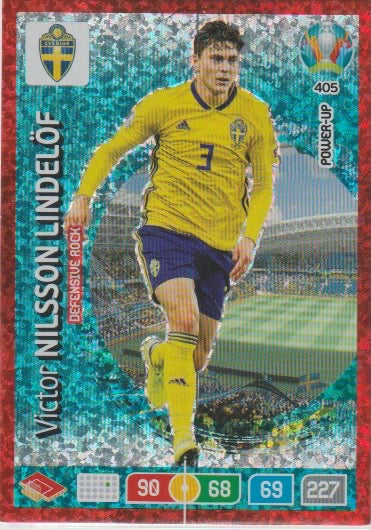 Fussball 2020-21 Panini UEFA Euro 2020 Adrenalyn XL Premium - No 405 - Victor Nilsson Lindelöf