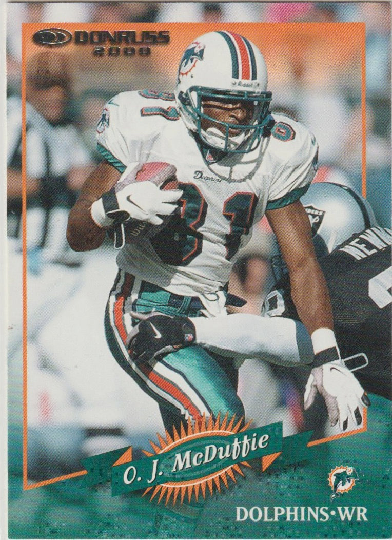NFL 2000 Donruss - No 78 - O.J. McDuffie