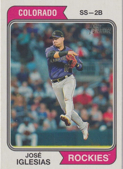 MLB 2023 Topps Heritage - No 281 - José Ilesias